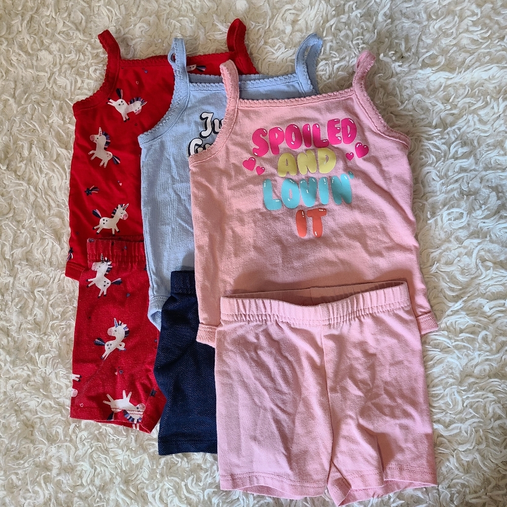 6-Pack Summer Set for Baby Girl